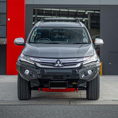Hamer 4x4 King Series Bullbar w/ 3.5T Recovery Points (2016-2019 Mitsubishi Pajero Sport QE)