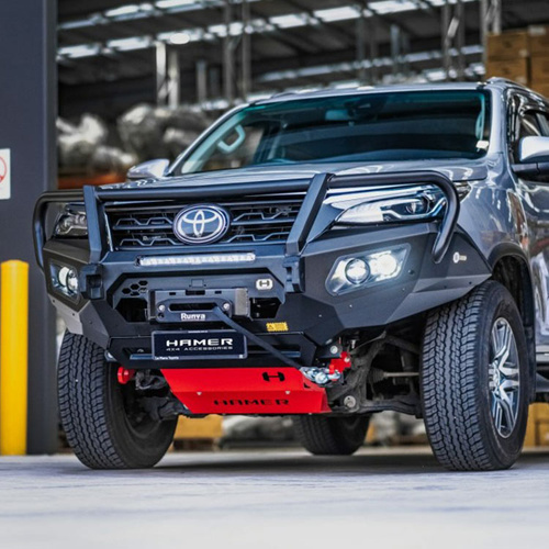 Hamer 4x4 King Series Plus Bullbar w/ 3.5T Recovery Points - No ADR (2011-2016 Toyota FJ Cruiser)