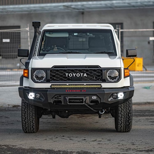 Hamer 4x4 King Series Plus Bullbar w/ No Rated Recovery Points (2023+ Toyota LandCruiser 70 Series)