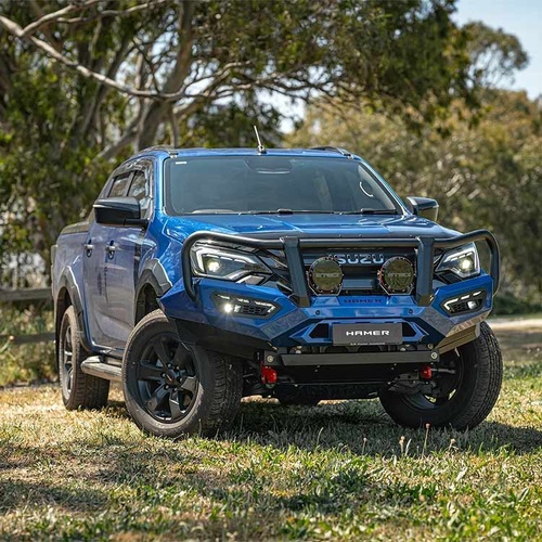 Hamer 4x4 Atlas Series Plus Bullbar w/ 3.5T Recovery Points (2024+ Isuzu D-Max)