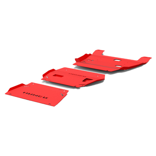 Hamer 4x4 Full Underbody Protection Plates 3 Pc (2015-2022 Ford Ranger / Everest & 2012-2020 Mazda BT-50)