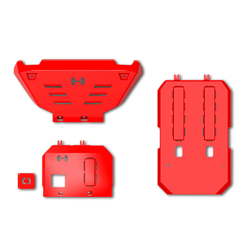 Hamer 4x4 Full Underbody Protection Plates 3 Pc (2022+ Ford Ranger Raptor)