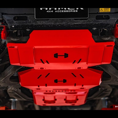 Hamer 4x4 Full Underbody Protection Plates 3 Pc (2017+ LDV T60 / T60 MAX)