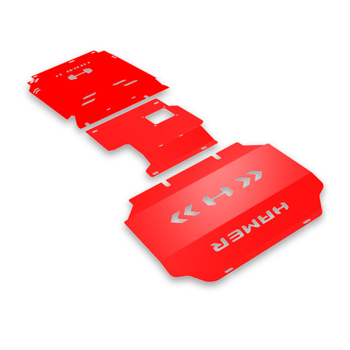 Hamer 4x4 Full Underbody Protection Plates 3 Pc (2021+ Nissan Navara)