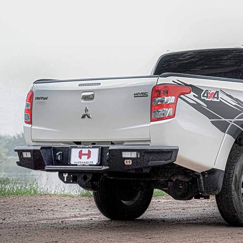 Hamer 4x4 M-Series Rear Bar (2015-2023 Mitsubishi Triton MQ / MR)