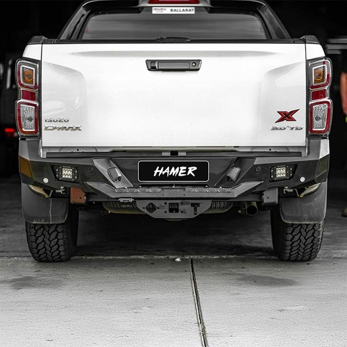 Hamer 4x4 Nova Series Rear Bar (2021-2024 Isuzu D-Max)