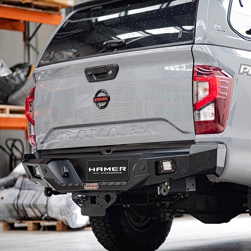 Hamer 4x4 Nova Series Rear Bar (2021+ Nissan Navara)