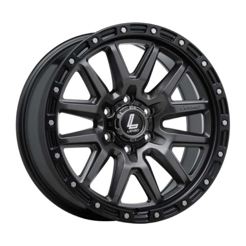 Lenso Marvel Graphite Grey Wheels (18x9 +30) [Single Wheel]
