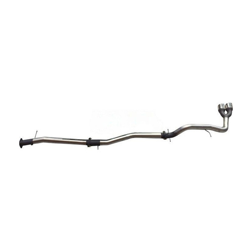 Manta 3 Inch DPF Back Stainless Steel Exhaust w/ Twin Tip Side Exit - 2L Bi-Turbo (Next Gen Ranger)