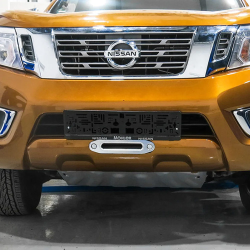 Rival 4x4 Aluminium Hidden Winch Mount w/ Fitting Kit (2015-2021 Nissan Navara)