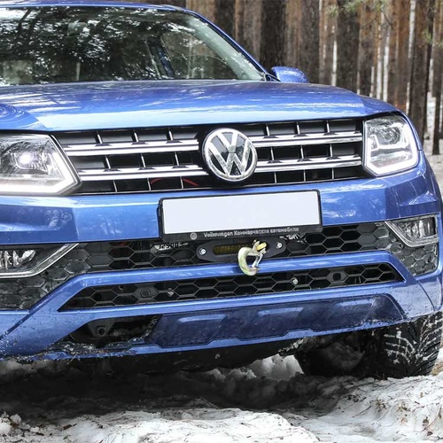 Rival 4x4 Aluminium Hidden Winch Mount w/ Fitting Kit (2010-2022 Volkswagen Amarok)