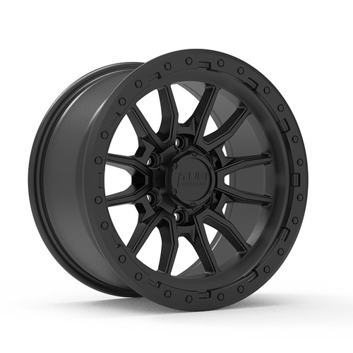 TUS Offroad Matte Black Wheels (17x9 +12) [Single Wheel]