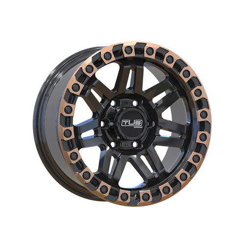 TUS Offroad Trax Gloss Black w/ Bronze Wheels (17x8.5 +12) [Single Wheel]