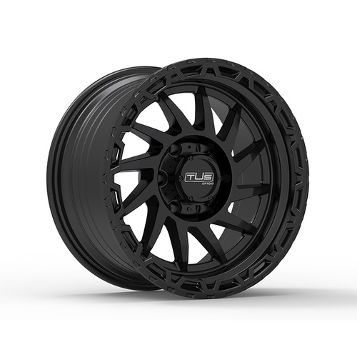 TUS Offroad Blade Matte Black Wheels (17x9 +12) [Single Wheel]