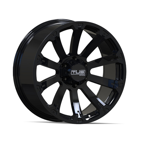 TUS Offroad Vulcan Gloss Black Wheels (20x9 +12) [Single Wheel]