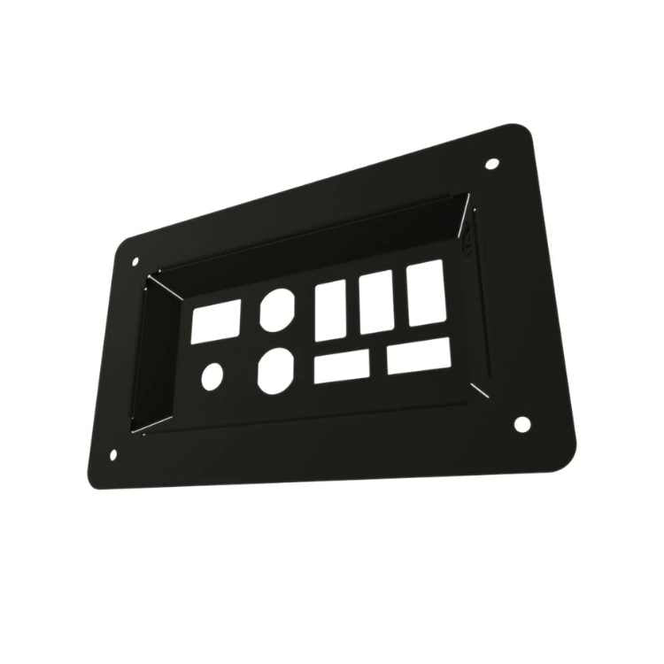 Pirate Camp Co. Tub Switch Panel - Loaded Kit (Next Gen Ranger Wildtrak)#Options_Loaded Kit