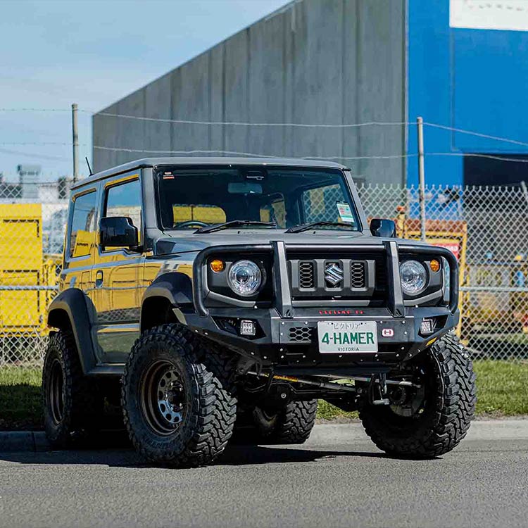 Hamer 4x4 King Series Plus Bullbar (2018+ Suzuki Jimny JB74W 3 Door / 2023+ Suzuki Jimny XL 5 Door) (view 2)