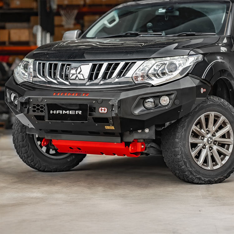 Hamer 4x4 King Series Bullbar - 4WD models only (2015-2018 Mitsubishi Triton MQ) (view 2)