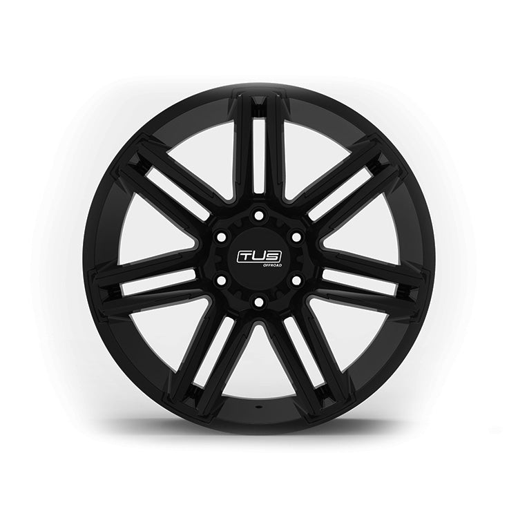 TUS Offroad Hurricane Matte black Wheels (20x9 +30) (view 3)