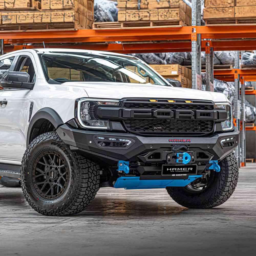 Hamer 4x4 Atlas Series Bull Bar to suit Flares (Next Gen Ranger / Everest) (view 3)
