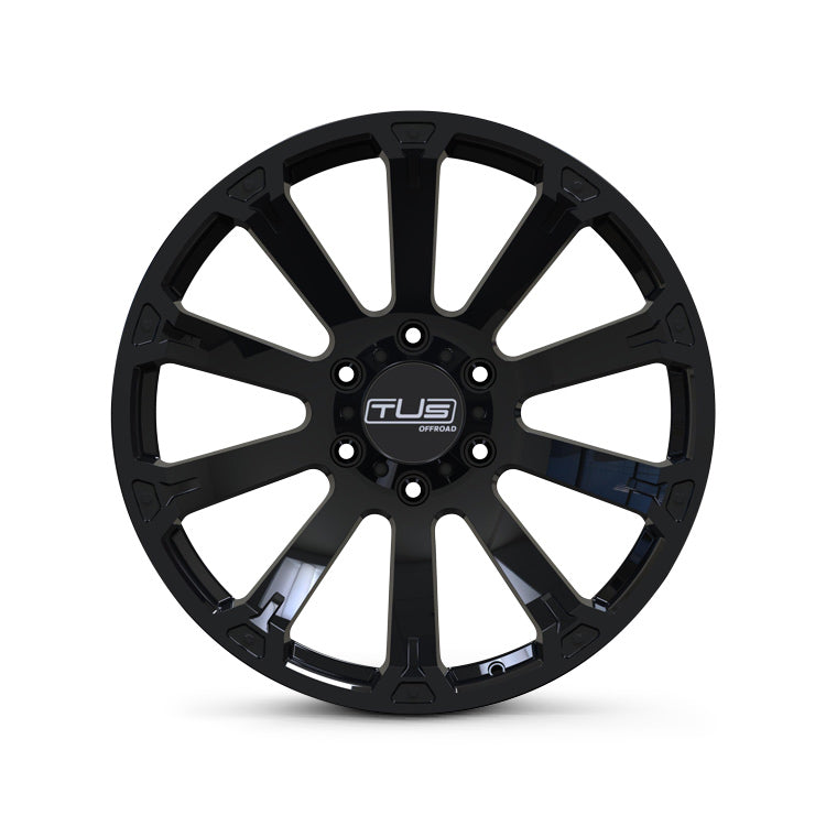 TUS Offroad Havoc Gloss black Wheels (18x9 +12) (view 3)