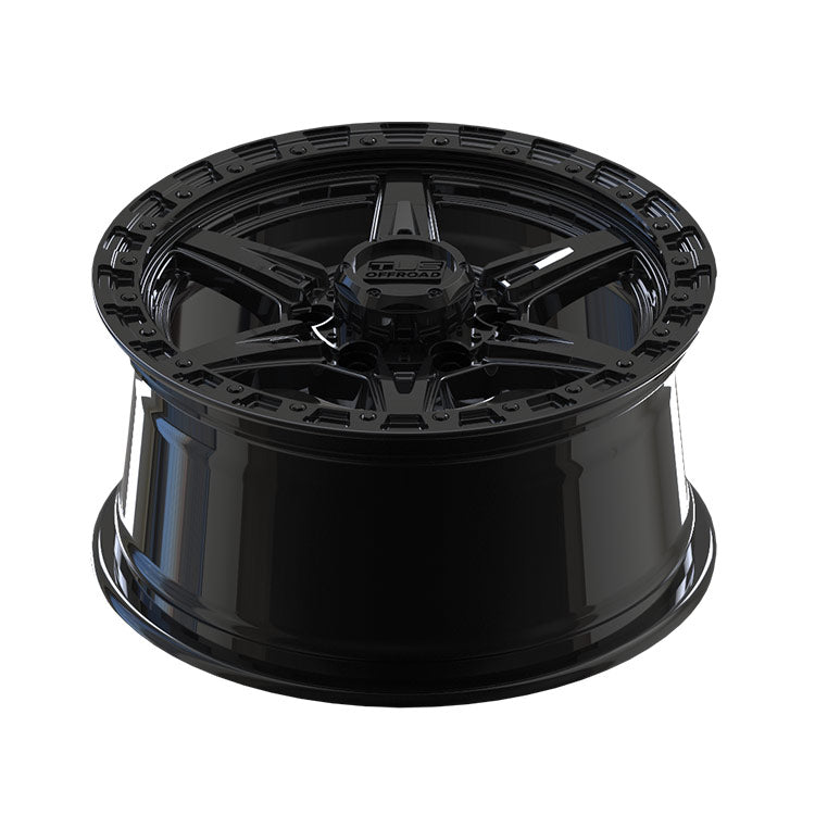TUS Offroad TITAN Gloss Black Wheels (17x8.5 +35) (view 3)