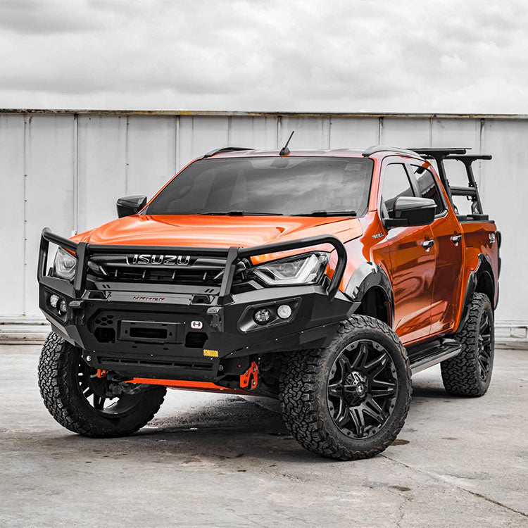Hamer 4x4 King Prime Series Plus Bullbar w/ 3.5T Recovery Points (2021-2024 Isuzu D-Max) (view 3)