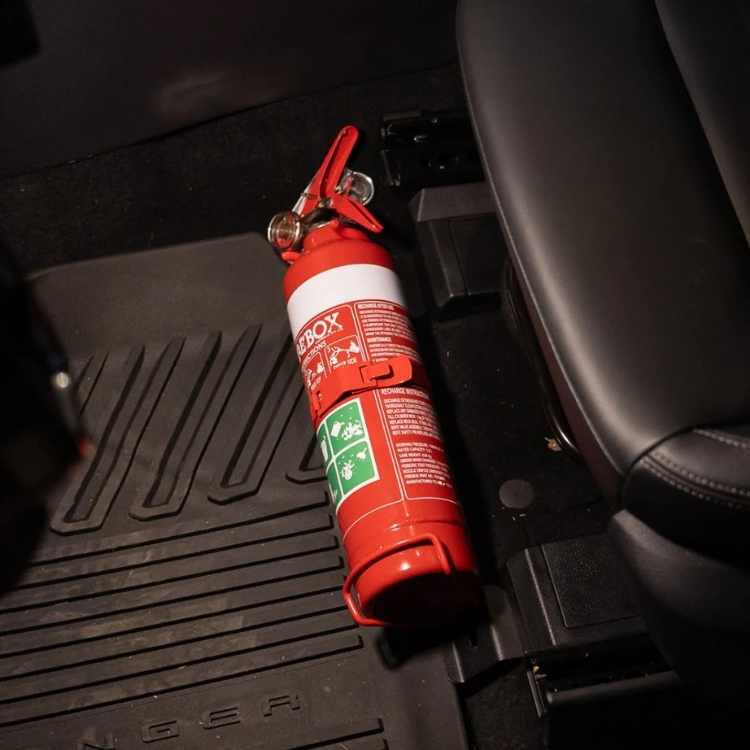 Pirate Camp Co. Interior Fire Extinguisher Bracket (Next Gen Ranger / Raptor / Everest) (view 3)
