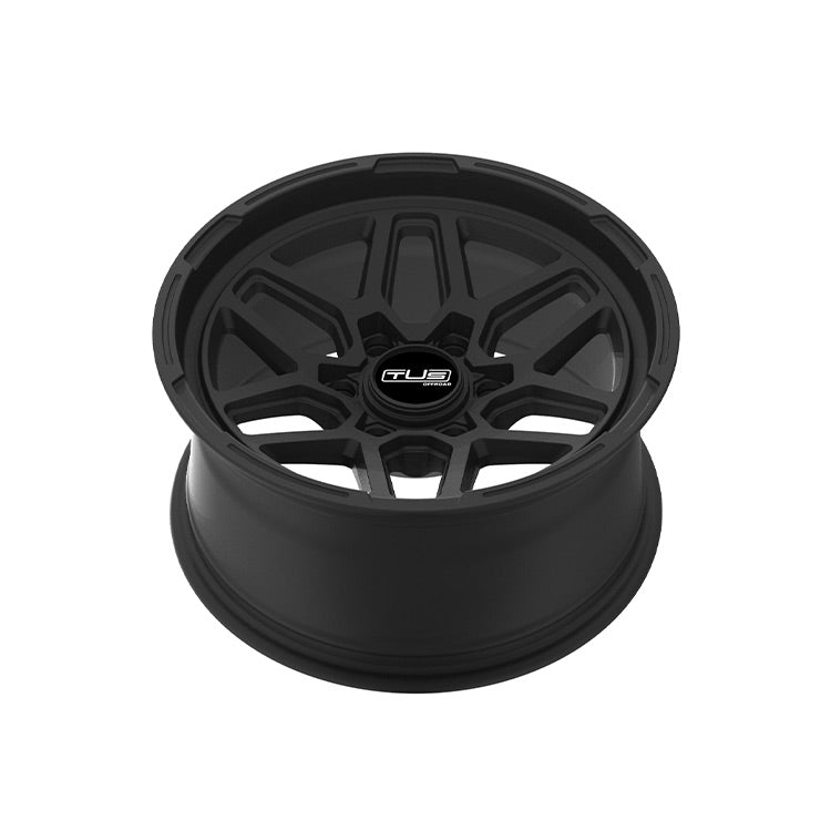 TUS Offroad Odyssey Matte Black Wheels (17x8.5 +0) (view 3)