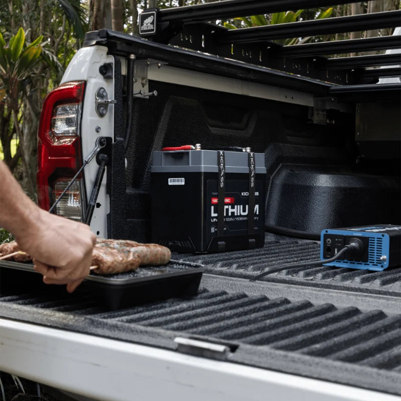 KickAss 12V 120Ah Lithium Compact Deep Cycle Battery LiFePO4