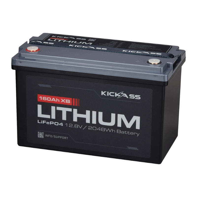 KickAss 12V 160Ah Lithium Deep Cycle Battery LiFePO4
