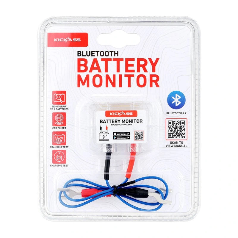 KickAss Bluetooth Battery Monitor