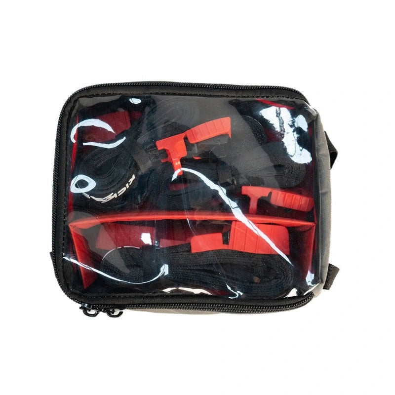 KickAss Canvas Clear Top Storage Bag with Soft Padded Lining - 20x25x15cm