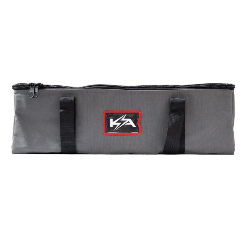 KickAss Canvas Clear Top Storage Bag with PVC Lining - 60x36x19cm