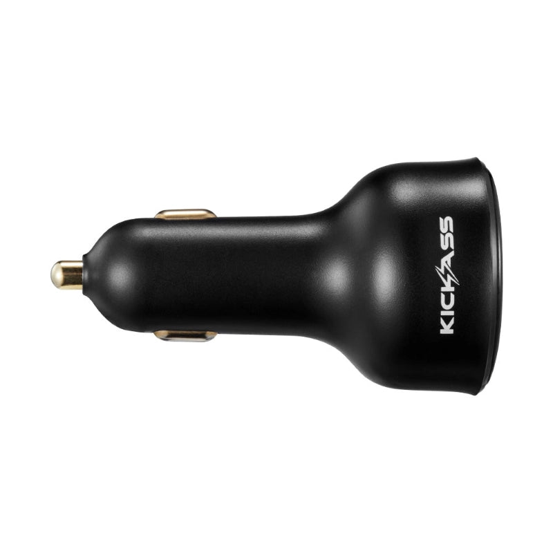 KickAss Fast Charging 100W USB-C/A Car Charger