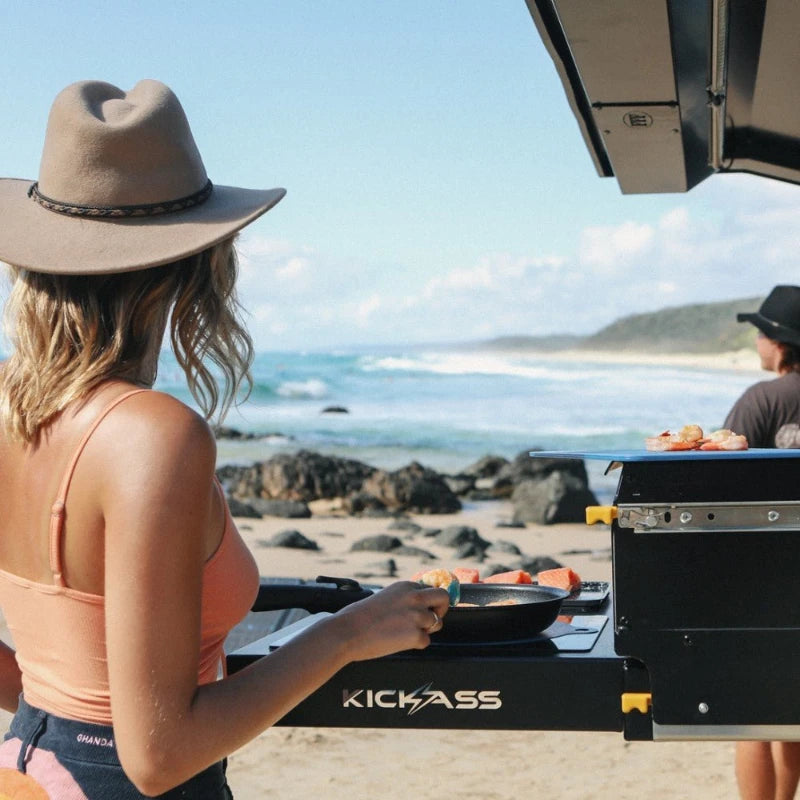 KickAss QuickFire Portable 2000W Induction Cooktop For Camping