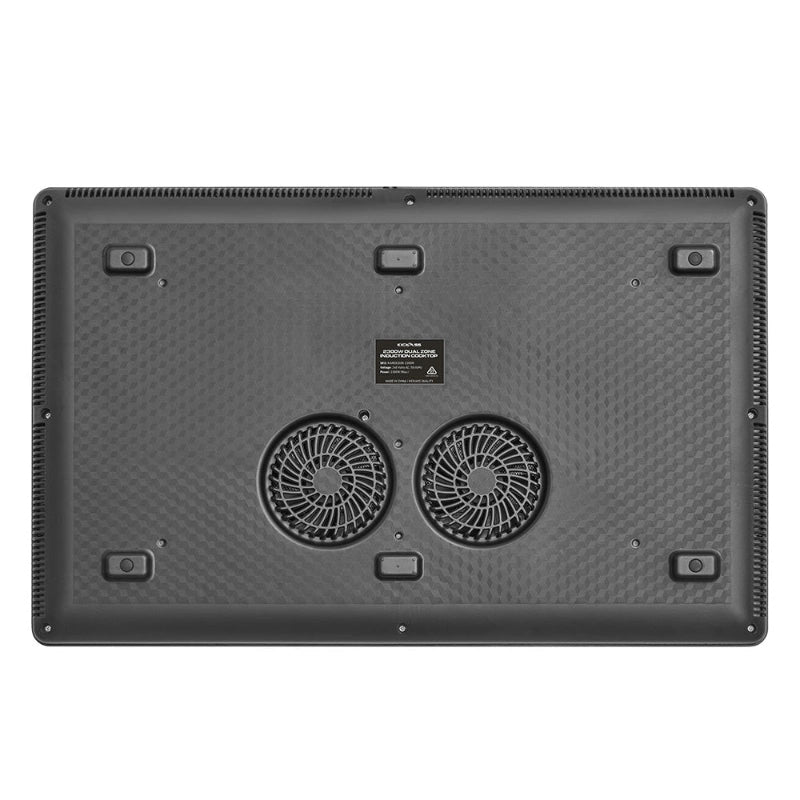 KickAss Portable 2300W Dual Zone Induction Cooktop with 11 Power Levels