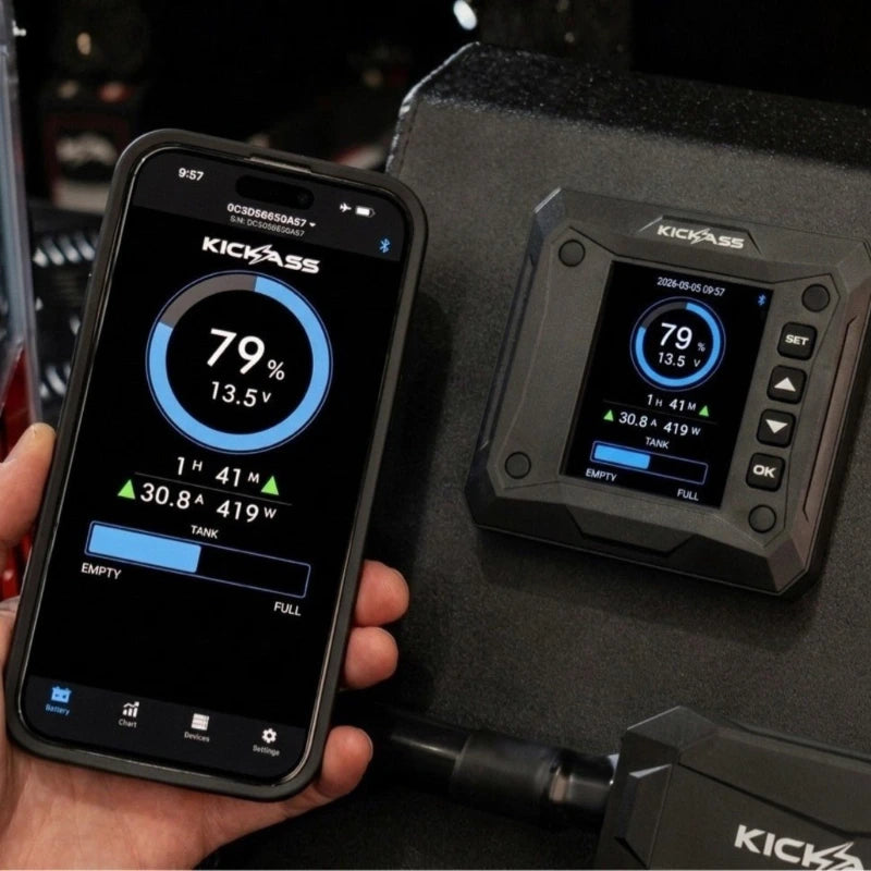 KickAss 600A Smart Shunt with Battery and Tank Monitor