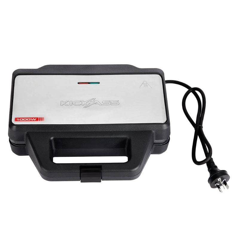 KickAss All-In-One Jaffle, Waffle, Sandwich & Grill Press - 1000W