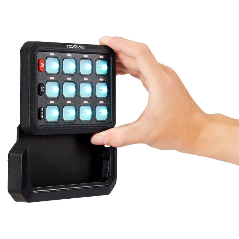 KickAss 12V 12 Gang Wireless Switch Panel MKII - Second Control Panel Only