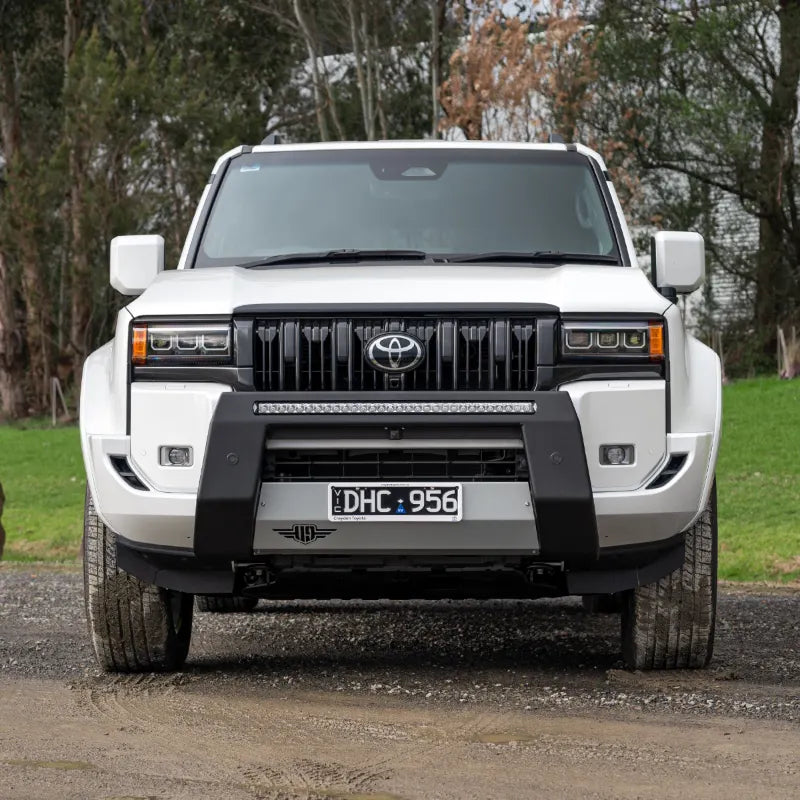 Ultimate9 "ULTIMATE" Nudge Bar w/ 30 Inch LED Light Bar (Toyota Landcruiser Prado 2024+ GX, GXL, Altitude)