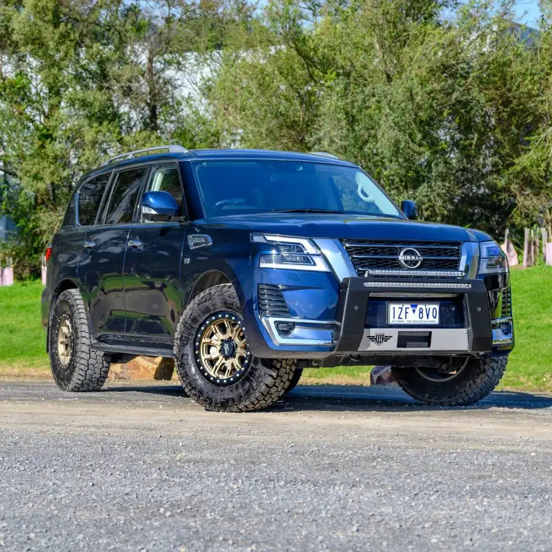 Ultimate9 "ULTIMATE" Nudge Bar w/ 30 Inch LED Light Bar (Nissan Patrol 2019+ Y62 Ti-L