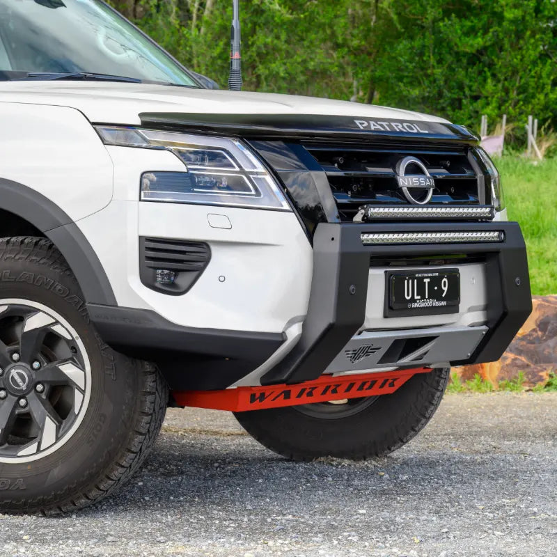 Ultimate9 "ULTIMATE" Nudge Bar w/ 30 Inch LED Light Bar (Nissan Patrol 2019+ Y62 Ti & Warrior)