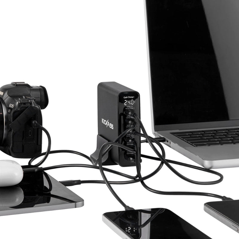 KickAss 240W GaN USB-C PD Fast Charger