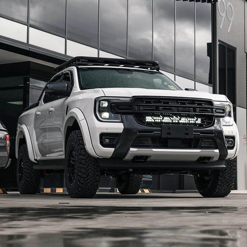 Custom Offroad 28" Behind the Grille LED Light Bar Kit (Next Gen Ranger / Everest)