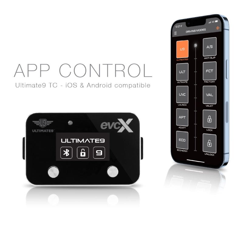 Ultimate9 evcX Throttle Controller (Chevrolet Silverado 2019+ 4th Gen)