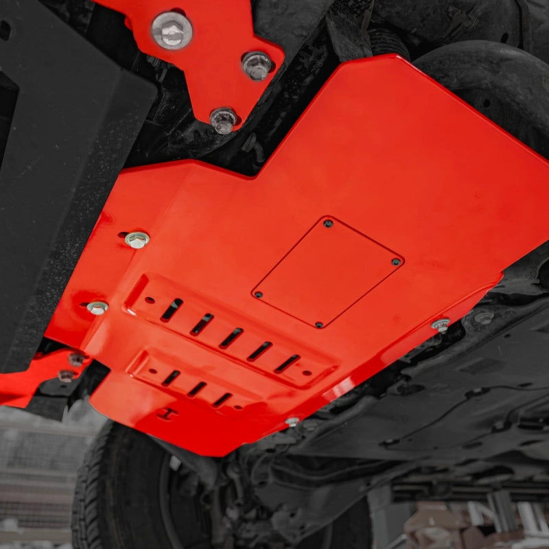 Hamer 4x4 Front Bash Plate - 6mm Thick Aluminium (2021+ Toyota LandCruiser 300 Series)