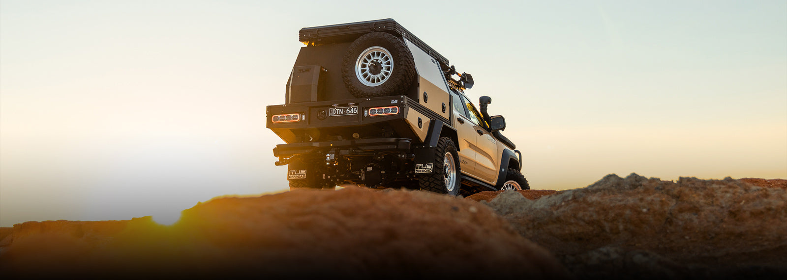 Rear Super Duty Tray and Canopy