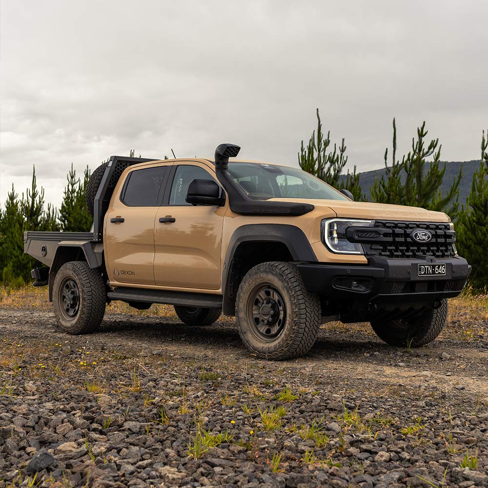 double cab super duty with offroad tray